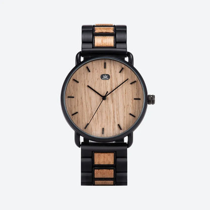 Montre en bois Homme à quartz, Élégance Naturelle