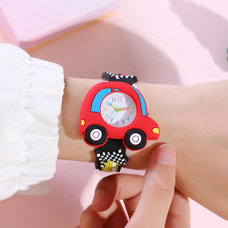 Montre enfant 5 ans Quartz Voiture