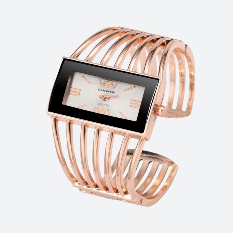 Montre femme bracelet quartz élégante