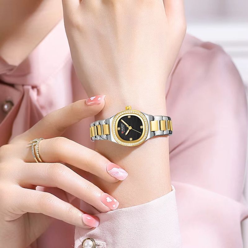 Montre_luxe_femme_Bicolore_Etanche_3 Image