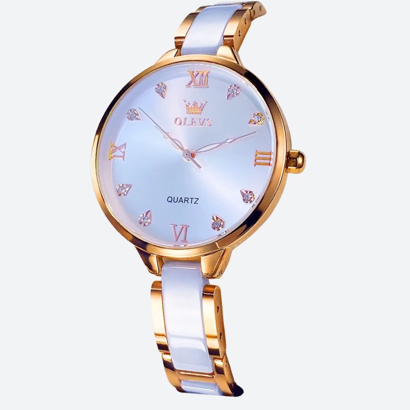 Montre luxe femme Céramique Élégante