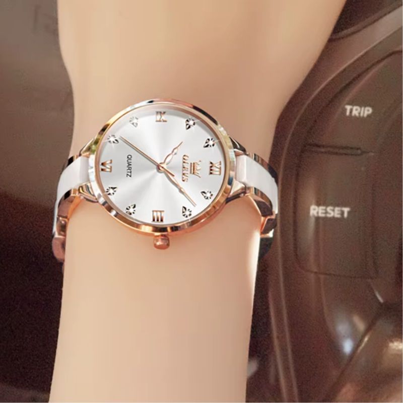 Montre luxe femme Céramique Élégante