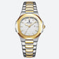 Montre_luxe_femme_Metal_Bicolore_1