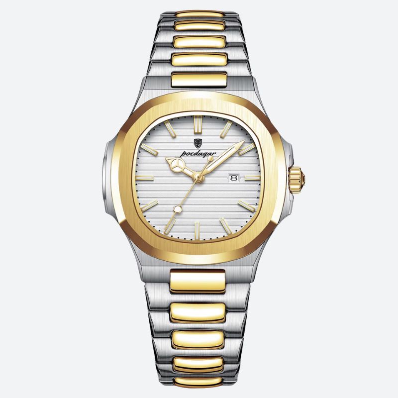 Montre_luxe_femme_Metal_Bicolore_1