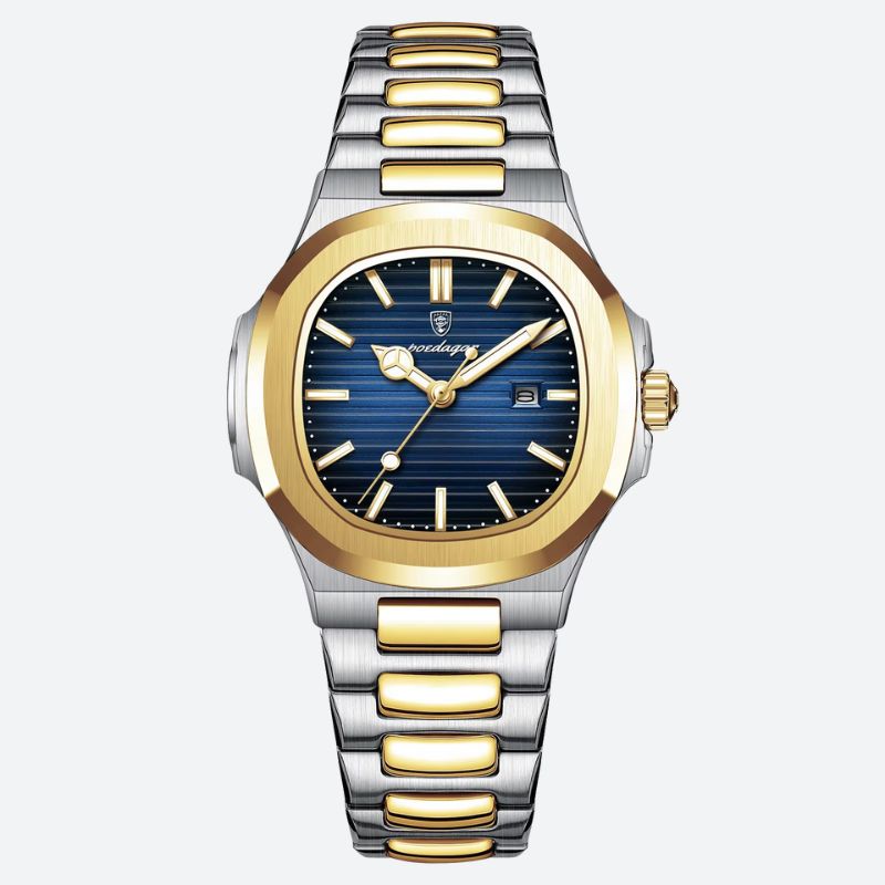 Montre_luxe_femme_Metal_Bicolore_4
