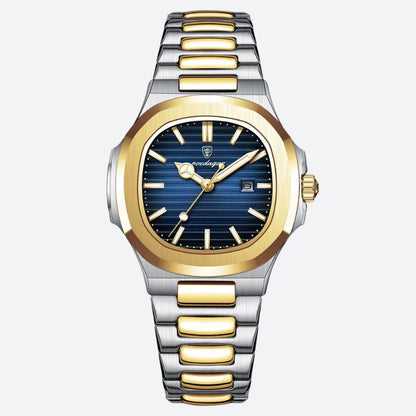 Montre_luxe_femme_Metal_Bicolore_4