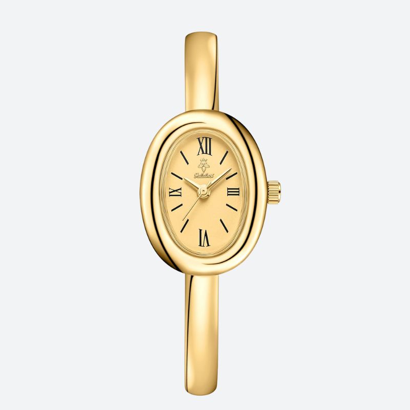 Montre_luxe_femme_Ovale_Doree_5 Image