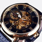 Montre mécanique squelette homme, Mouvement manuel