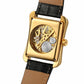 Montre mécanique squelette pour homme carrée