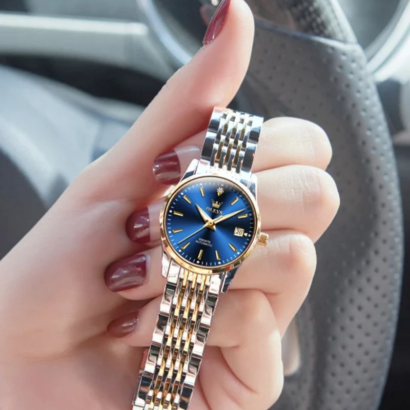 Montre_mecanique_femme_Metal_Etanche_6 Image