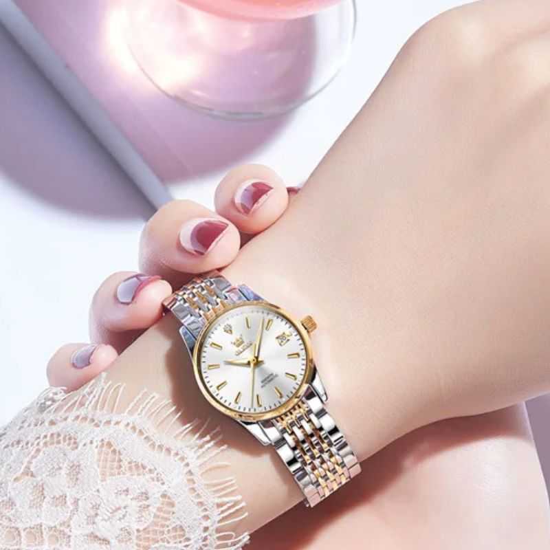 Montre_mecanique_femme_Metal_Etanche_7 Image