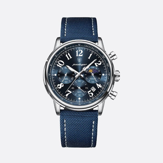 Montre militaire chronographe homme avec bracelet nylon