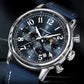 Montre militaire chronographe homme avec bracelet nylon