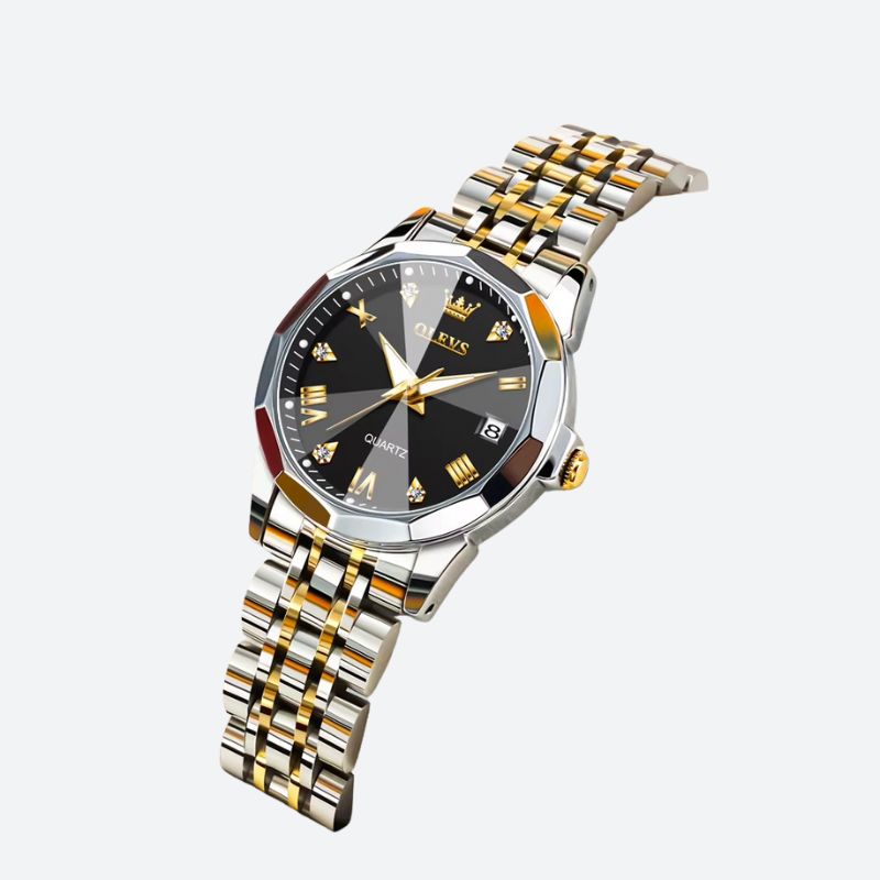 Montre_quartz_femme_Bicolore_Metal_2