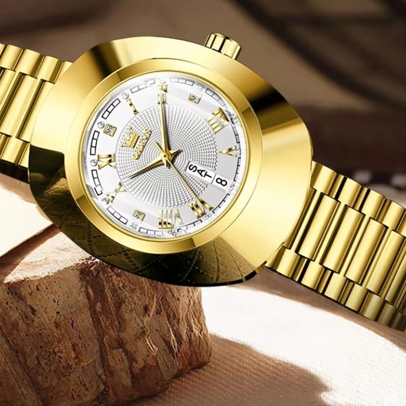 Montre_quartz_femme_Ovale_Doree_5 Image
