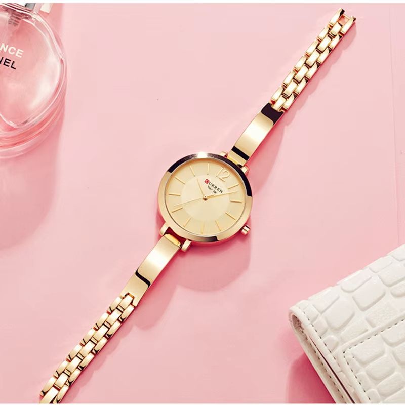 Montre_quartz_femme_Ronde_Minimaliste_Metal_4