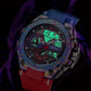 Montre sport chronographe homme à double affichage