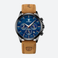 Montre Chronographe Homme Style Business Décontracté