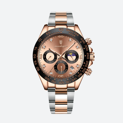 Montre Chronographe Quartz Design Homme Chic