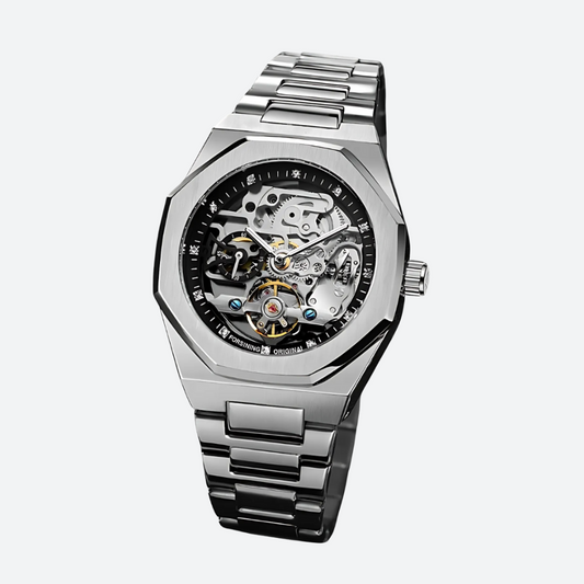 Montre Automatique Squelette Style Contemporain