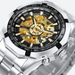 Montre Automatique Squelette Look Sportif