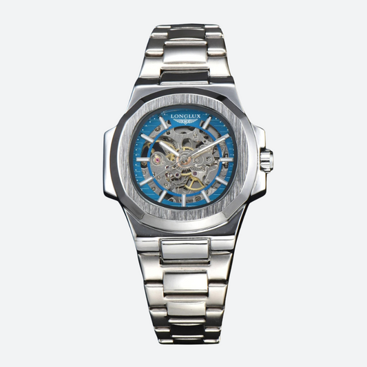 Montre Automatique Squelette Design Homme Moderne