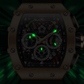 Montre Homme Automatique, Boitier tonneau