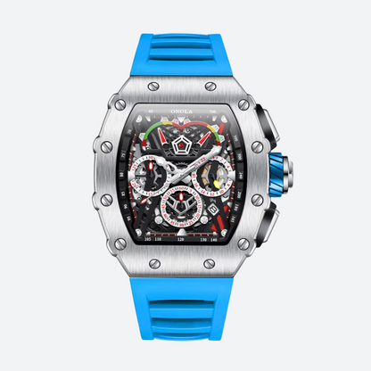 Montre Homme Automatique, Boitier tonneau