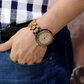 Montre Homme en Bois Naturel, Cadran Multifonction