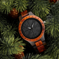 Montre Homme en Bois Viking Noir