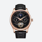 Montre Homme Automatique avec Phase de Lune et Tourbillon