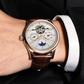 Montre Homme Automatique avec Phase de Lune et Tourbillon