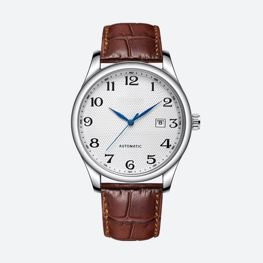 Montre Automatique Homme Bracelet Cuir
