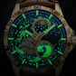 Montre Automatique Homme Étanche Design Galaxie