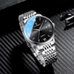Montre Homme Ultra-Fine en Acier, Design Minimaliste