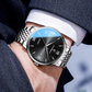 Montre Homme Ultra-Fine en Acier, Design Minimaliste