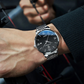 Montre Homme Ultra-Fine en Acier, Design Minimaliste