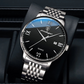 Montre Homme Ultra-Fine en Acier, Design Minimaliste