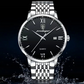 Montre Homme Ultra-Fine en Acier, Design Minimaliste