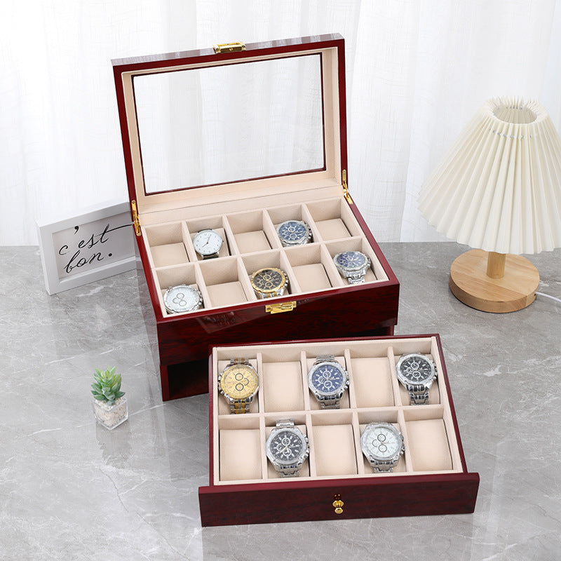 Boite à Montre de luxe en Bois