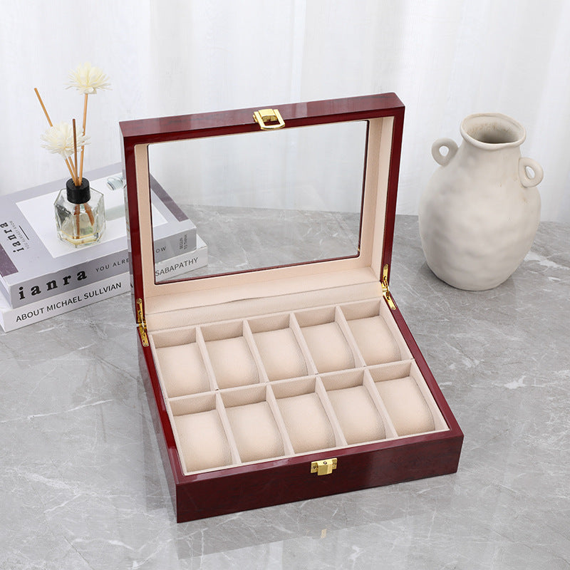 Boite à Montre de luxe en Bois