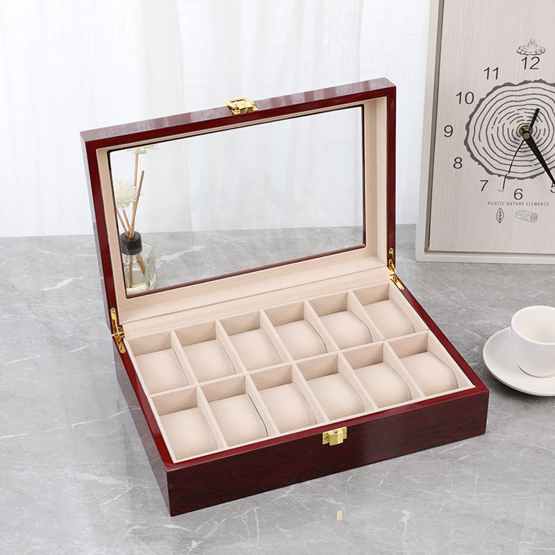 Boite à Montre de luxe en Bois
