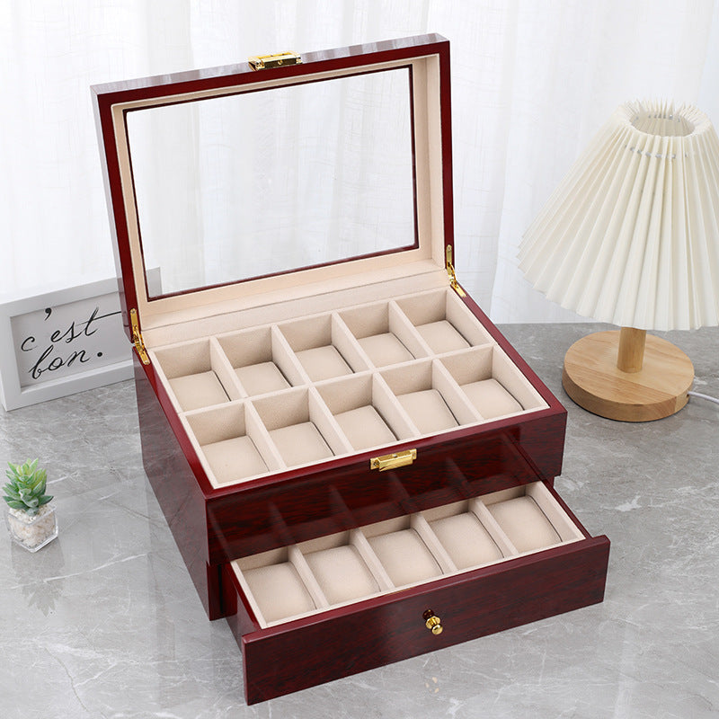 Boite à Montre de luxe en Bois