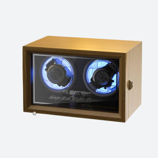 Remontoir automatique Bois et LED