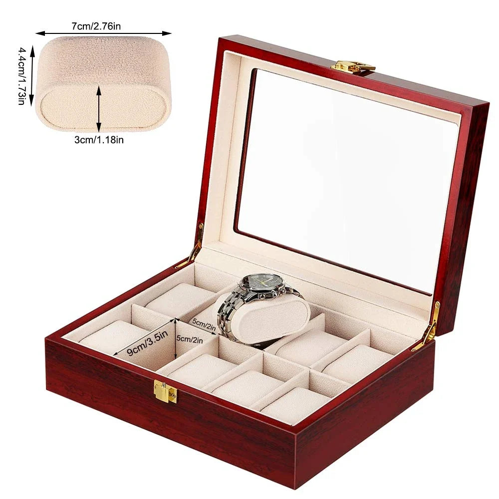 Boite à Montre de luxe en Bois
