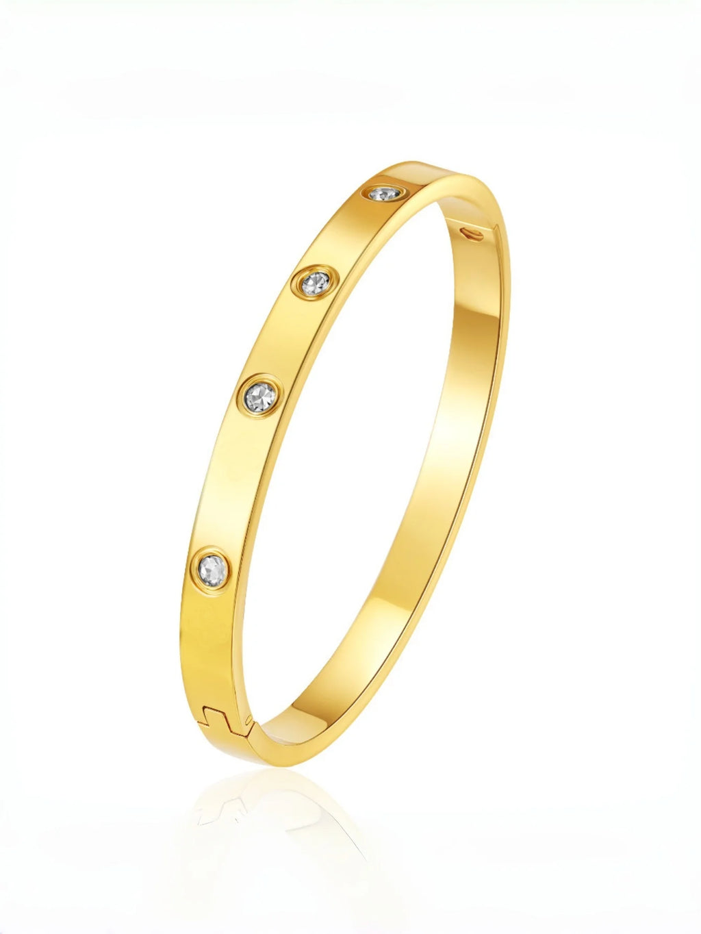 Bracelet bijou Anneau Cristaux