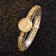 Montre Vintage Femme Bracelet Bijou, Petit Cadran Rond