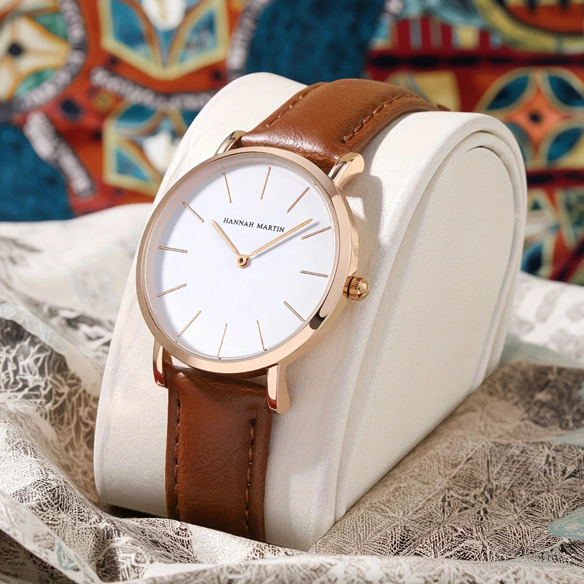 Montre Femme Minimaliste Bracelet Cuir