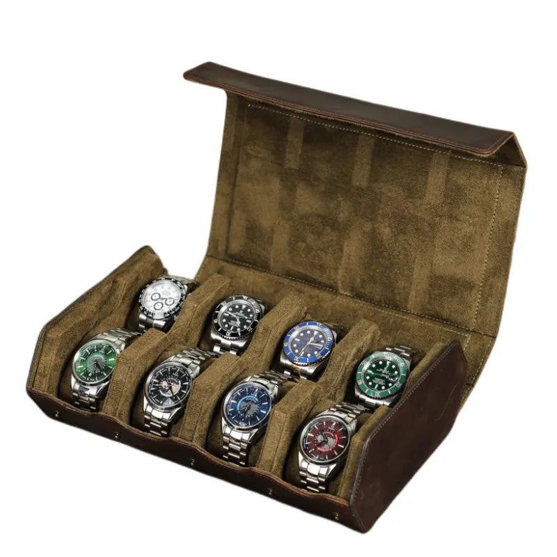 Étui pour 8 Montres - Luxe