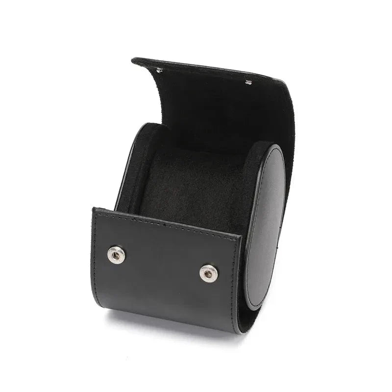Étui Montre en cuir lisse